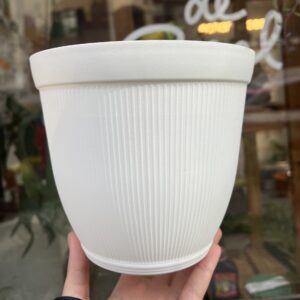 Maceta Matri Finny 18 Blanca