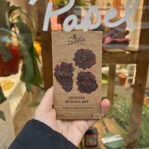 Semillas Lechuga Morada Mix